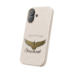 Biodegradable iPhone case.