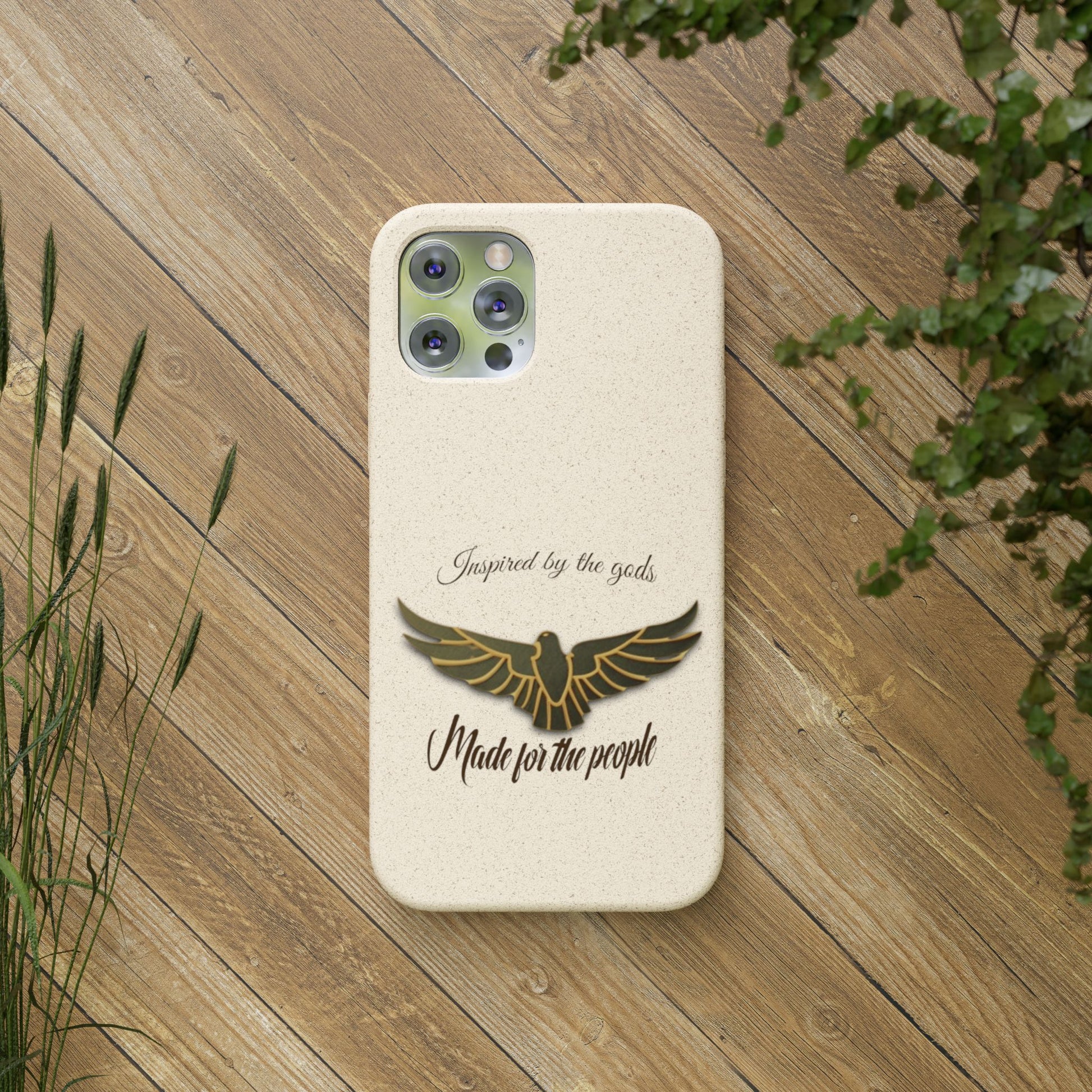 Biodegradable iPhone case.