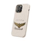 Biodegradable iPhone case.