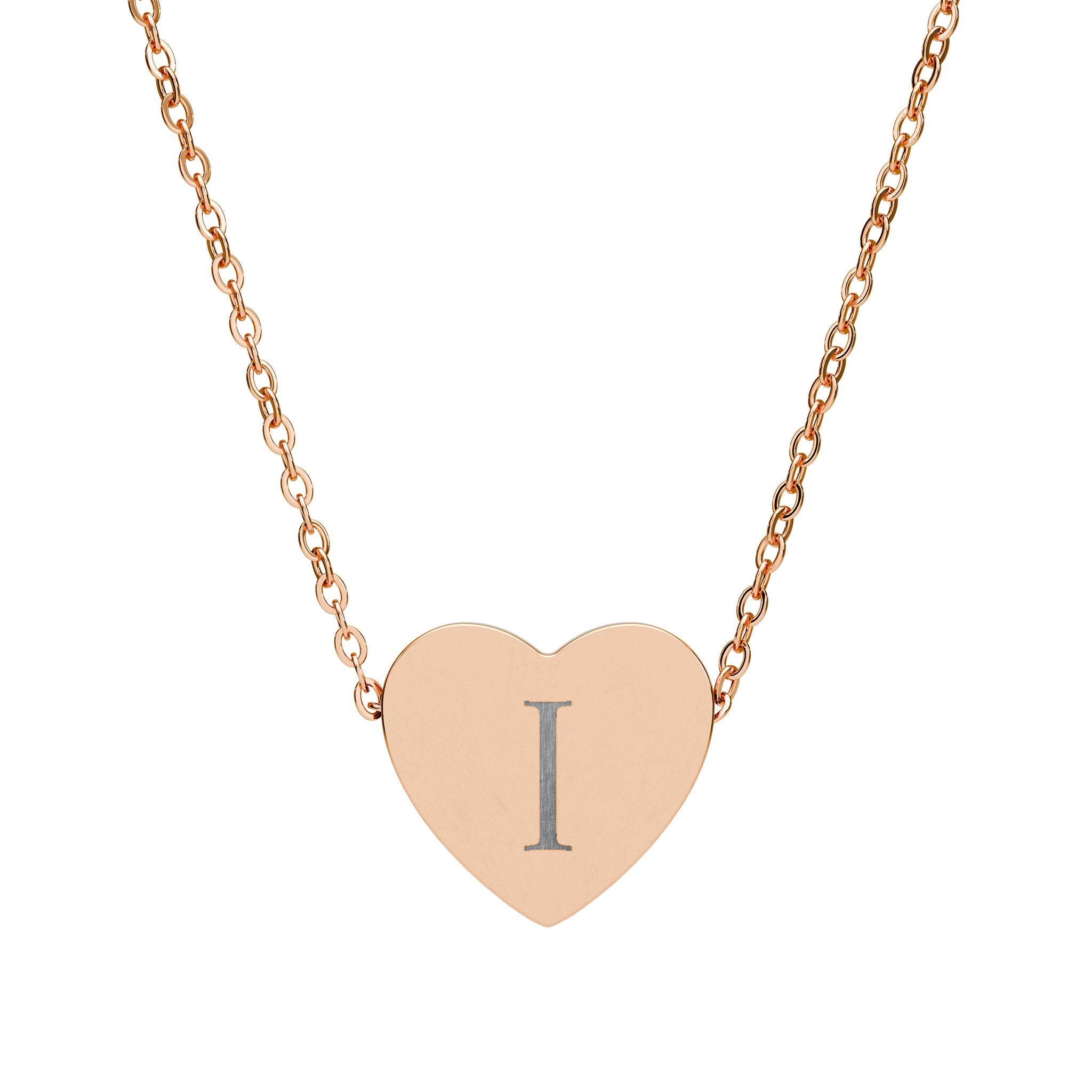 Rose gold necklace-I