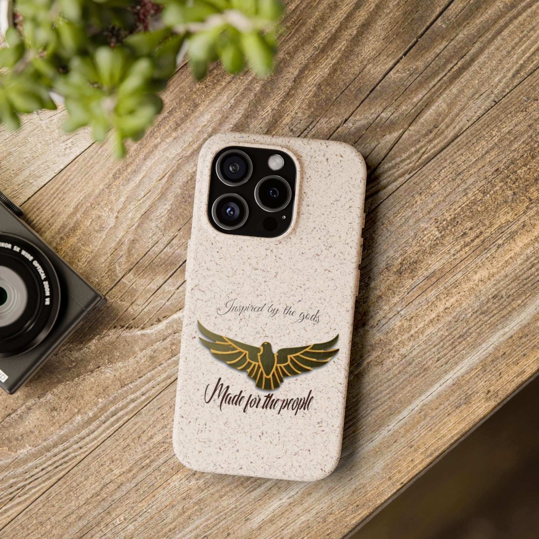 Biodegradable iPhone case.