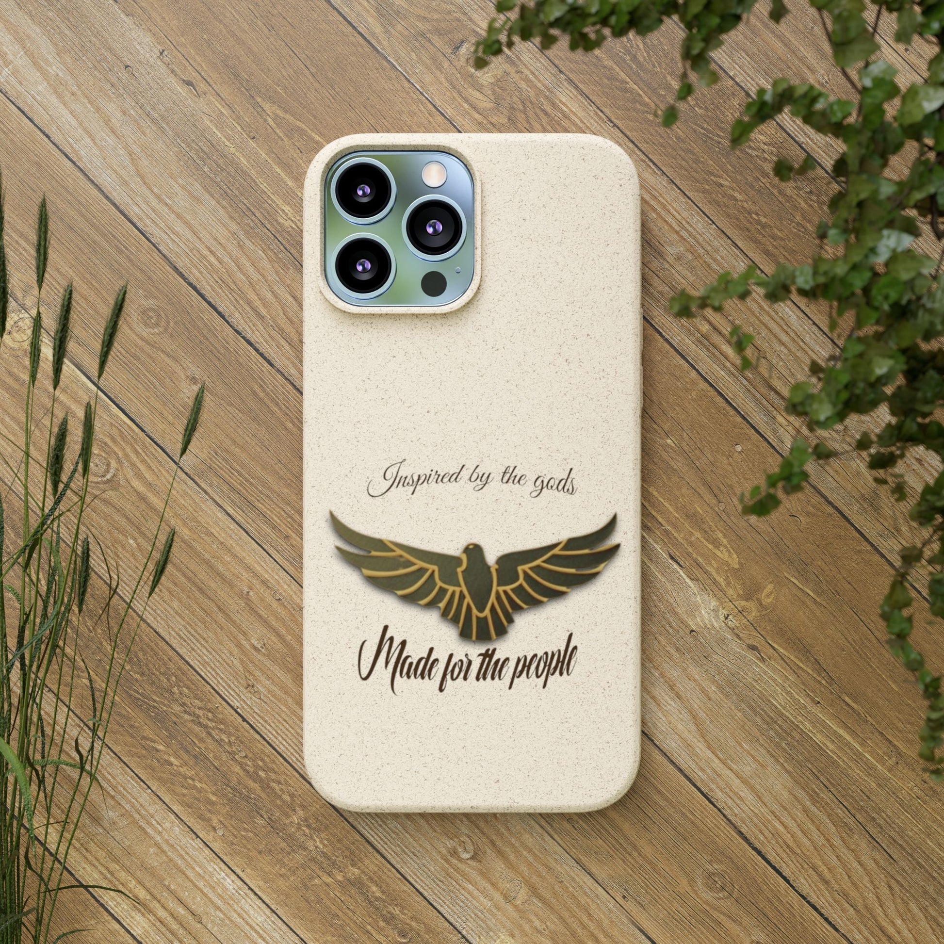Biodegradable iPhone case.