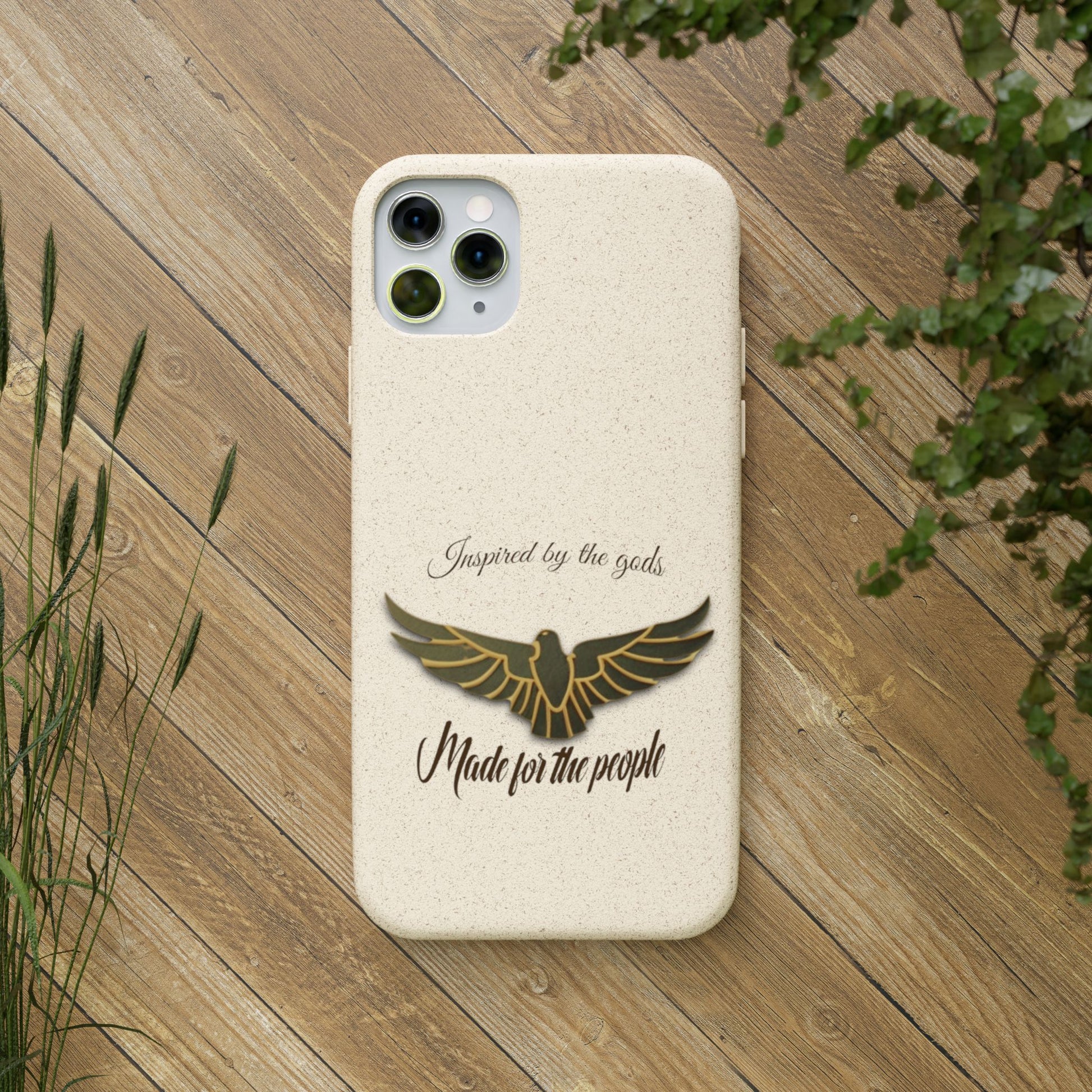 Biodegradable iPhone case.