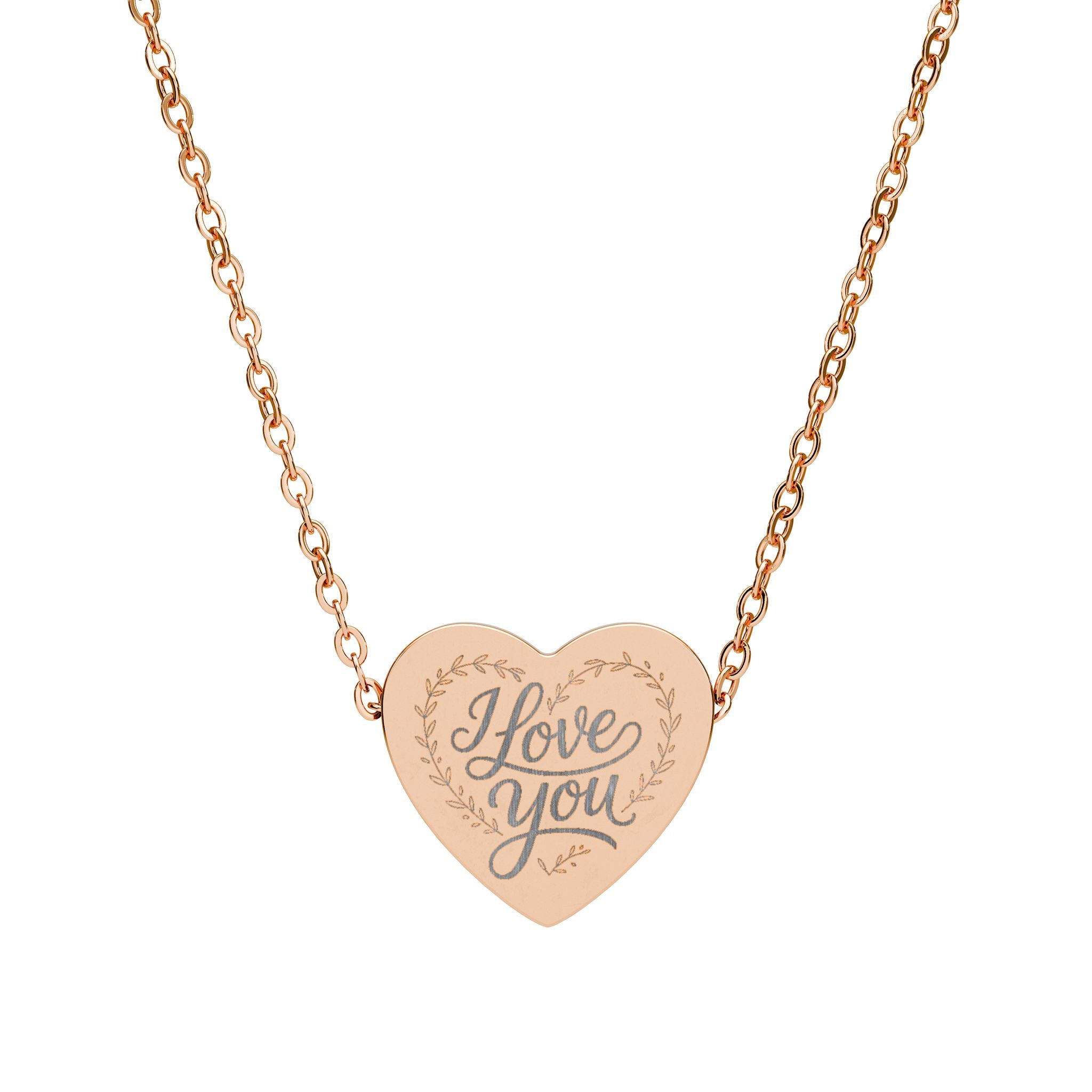 I love you necklace