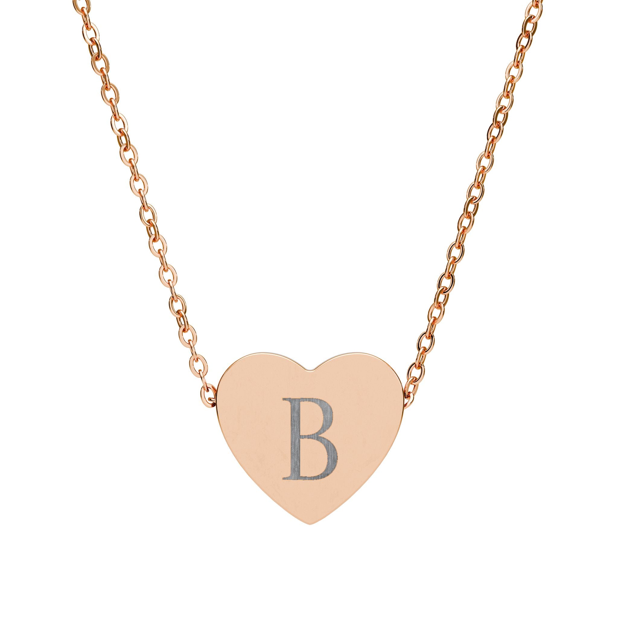 Rose gold necklace-B
