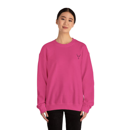 Unisex Crewneck Deer, Unisex Wildlife Crewneck