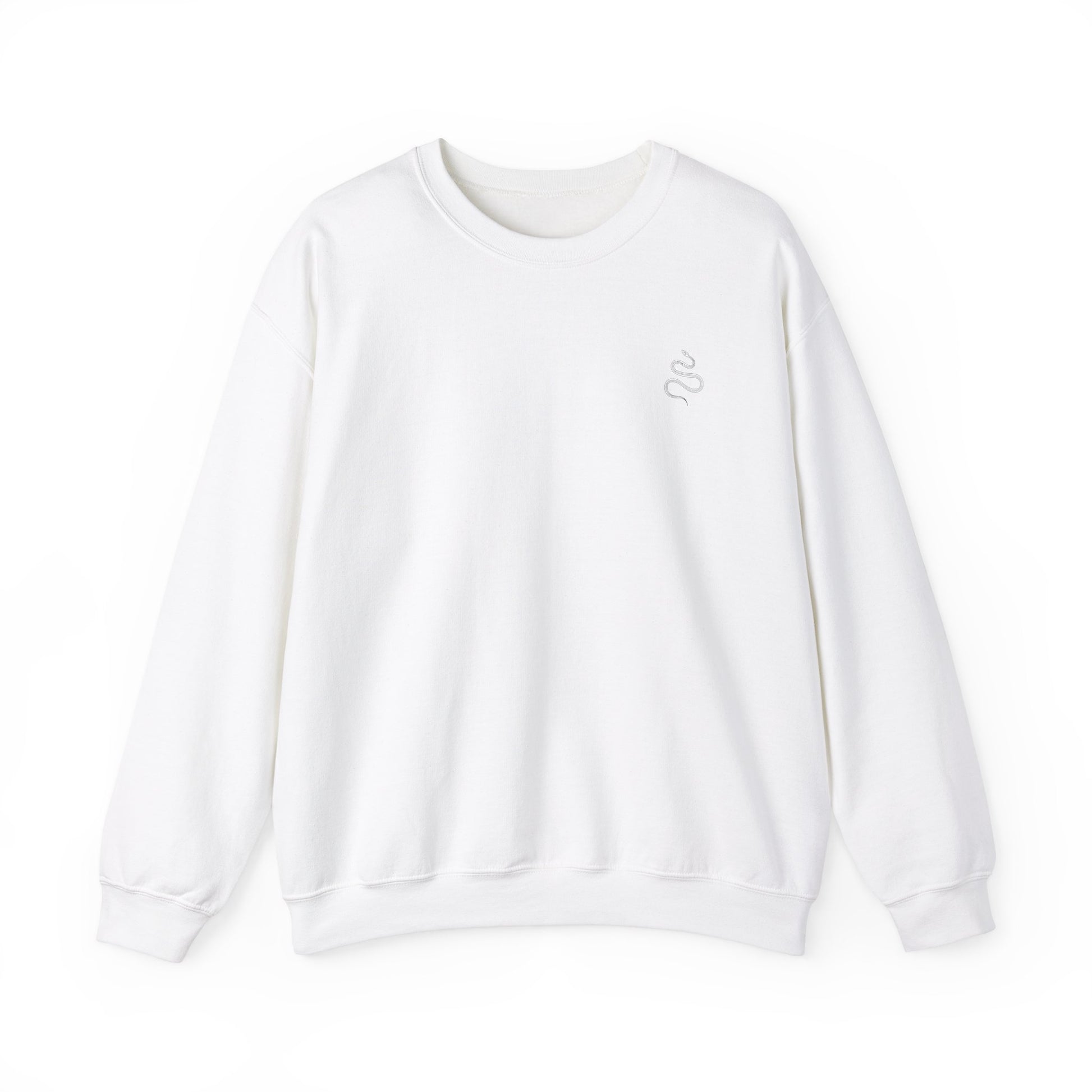 Unisex Crewneck Snake, Snake Sweatshirt, Unisex Snake Apparel