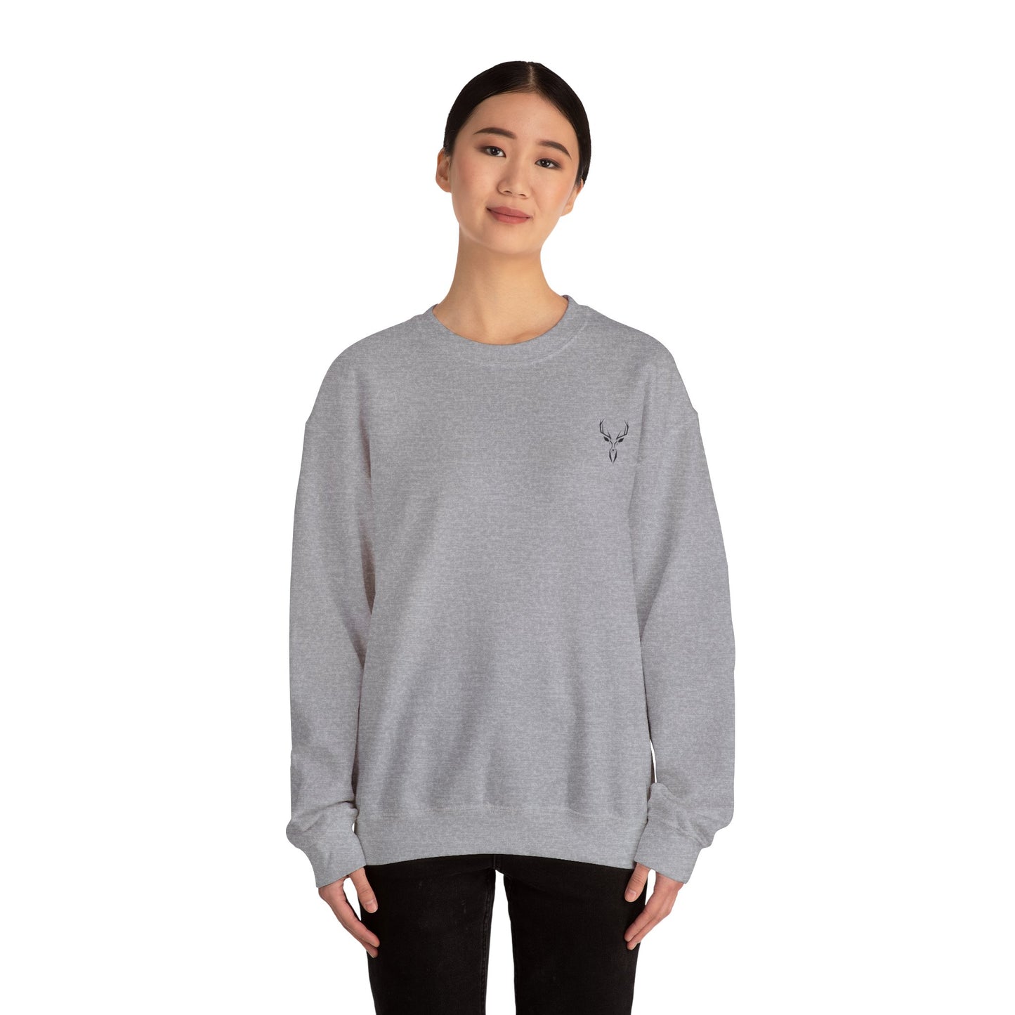 Unisex Crewneck Deer, Unisex Wildlife Crewneck