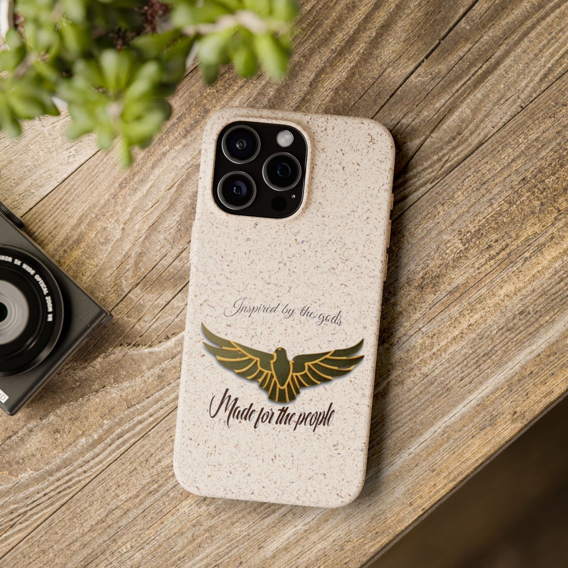 Biodegradable iPhone case.