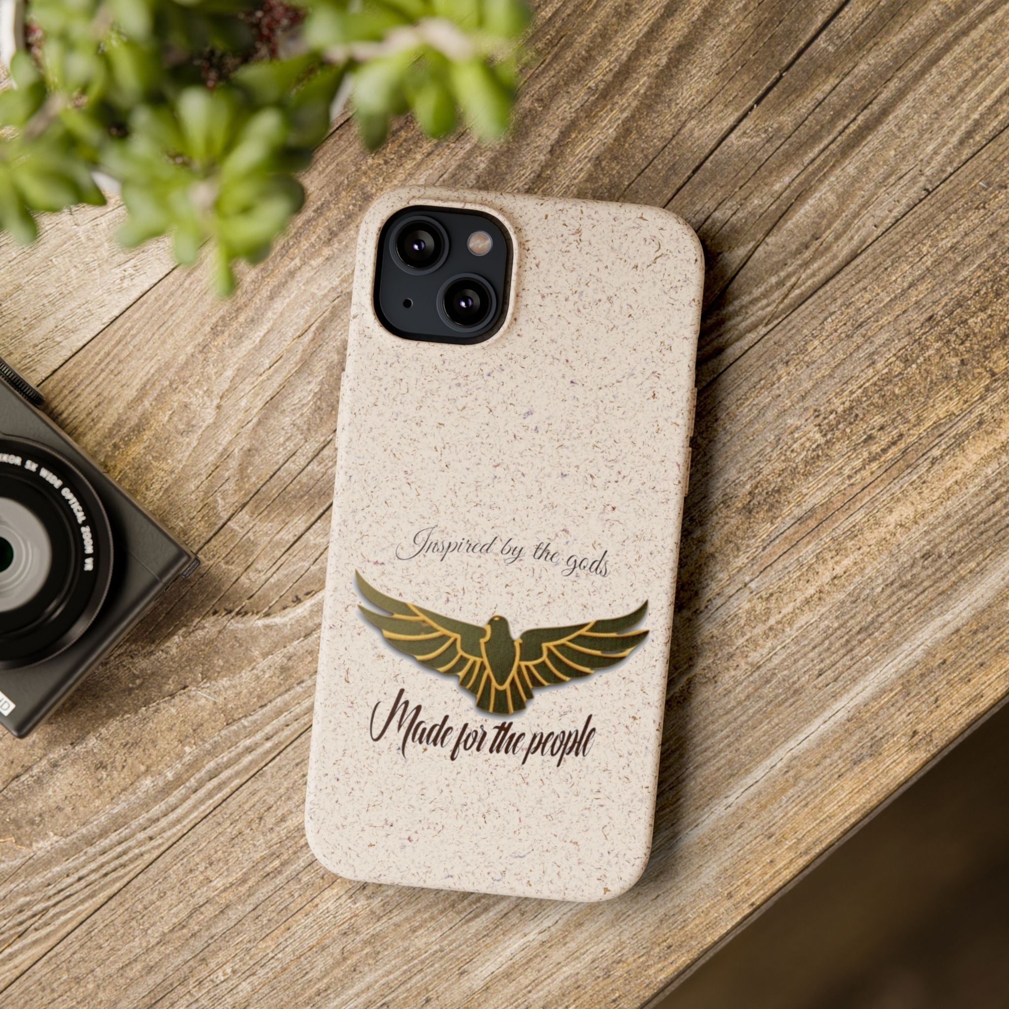 Biodegradable iPhone case.