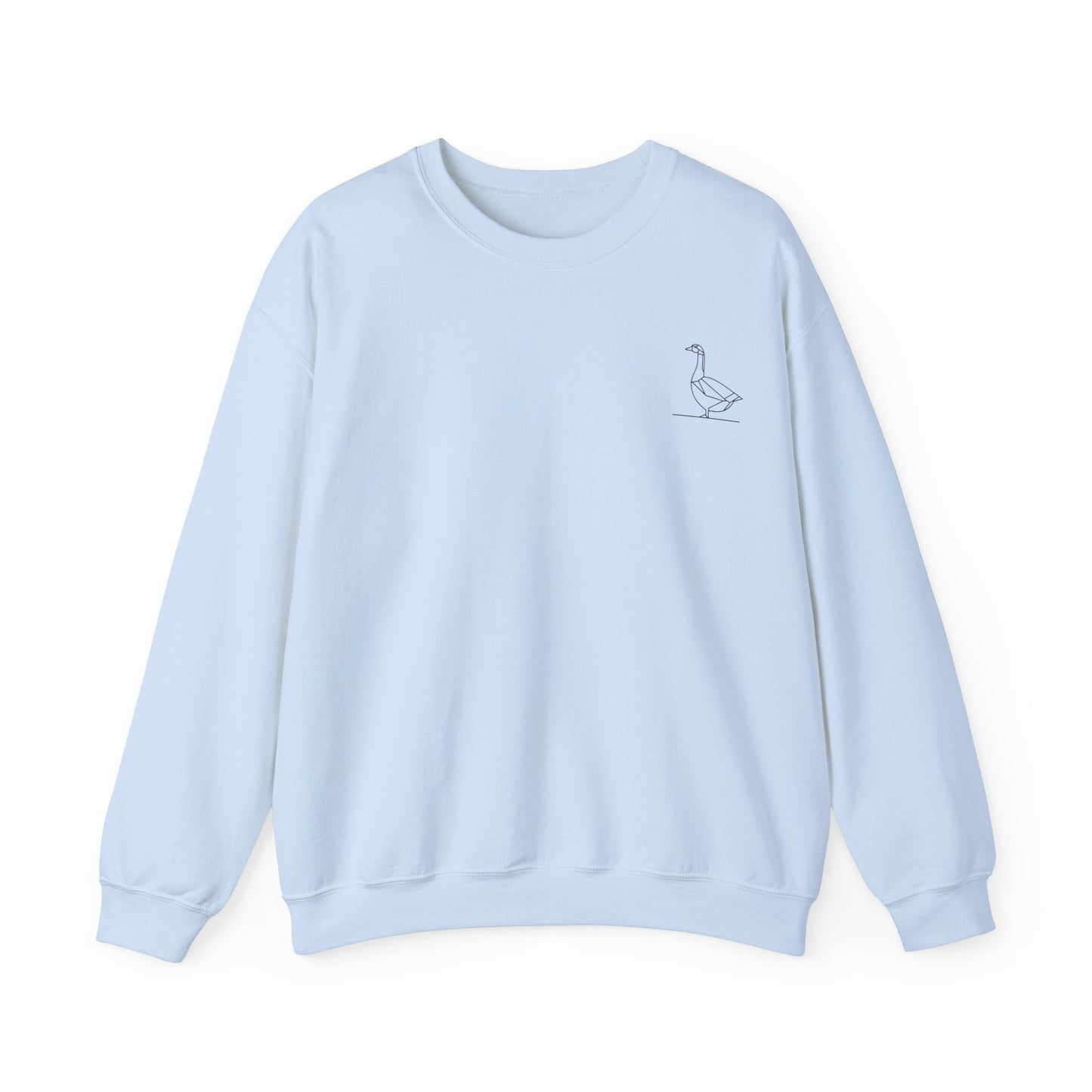 Unisex Crewneck Goose, Falcon Sweatshirt, Unisex Bird Crewneck