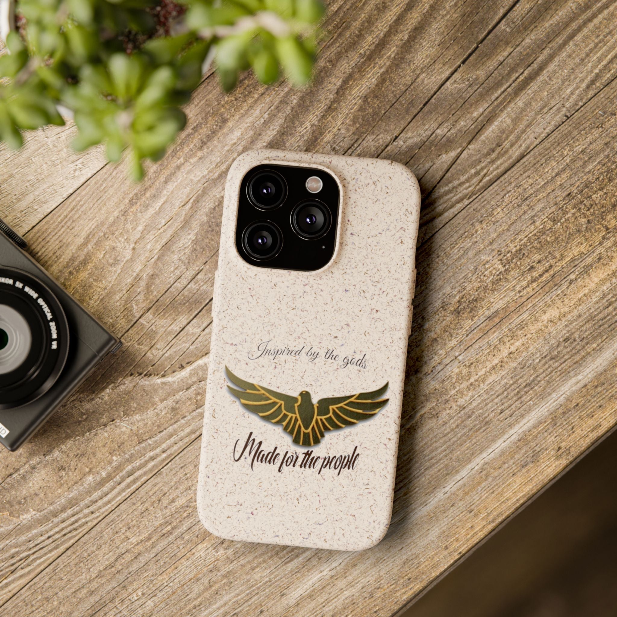 Biodegradable iPhone case.