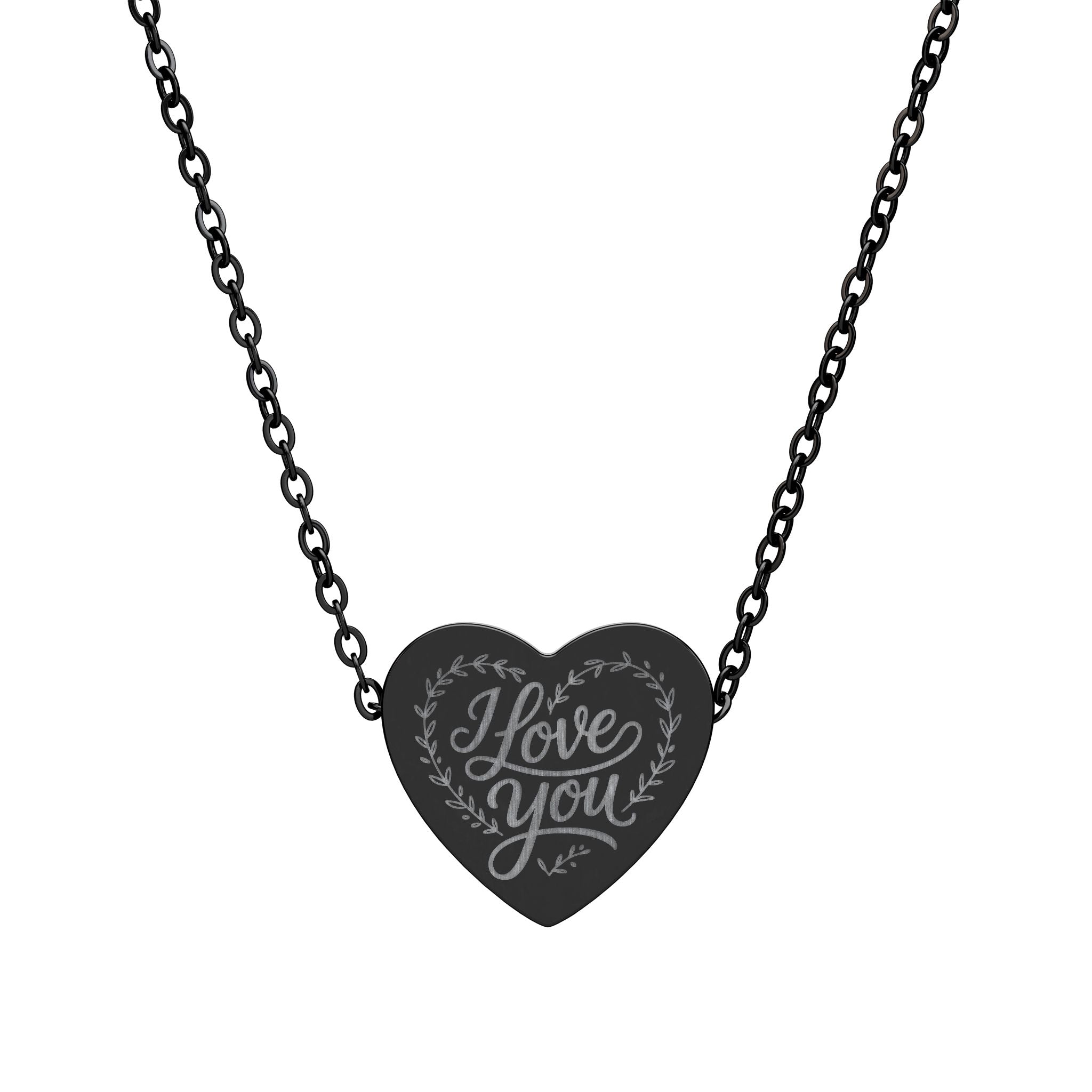 I love you necklace