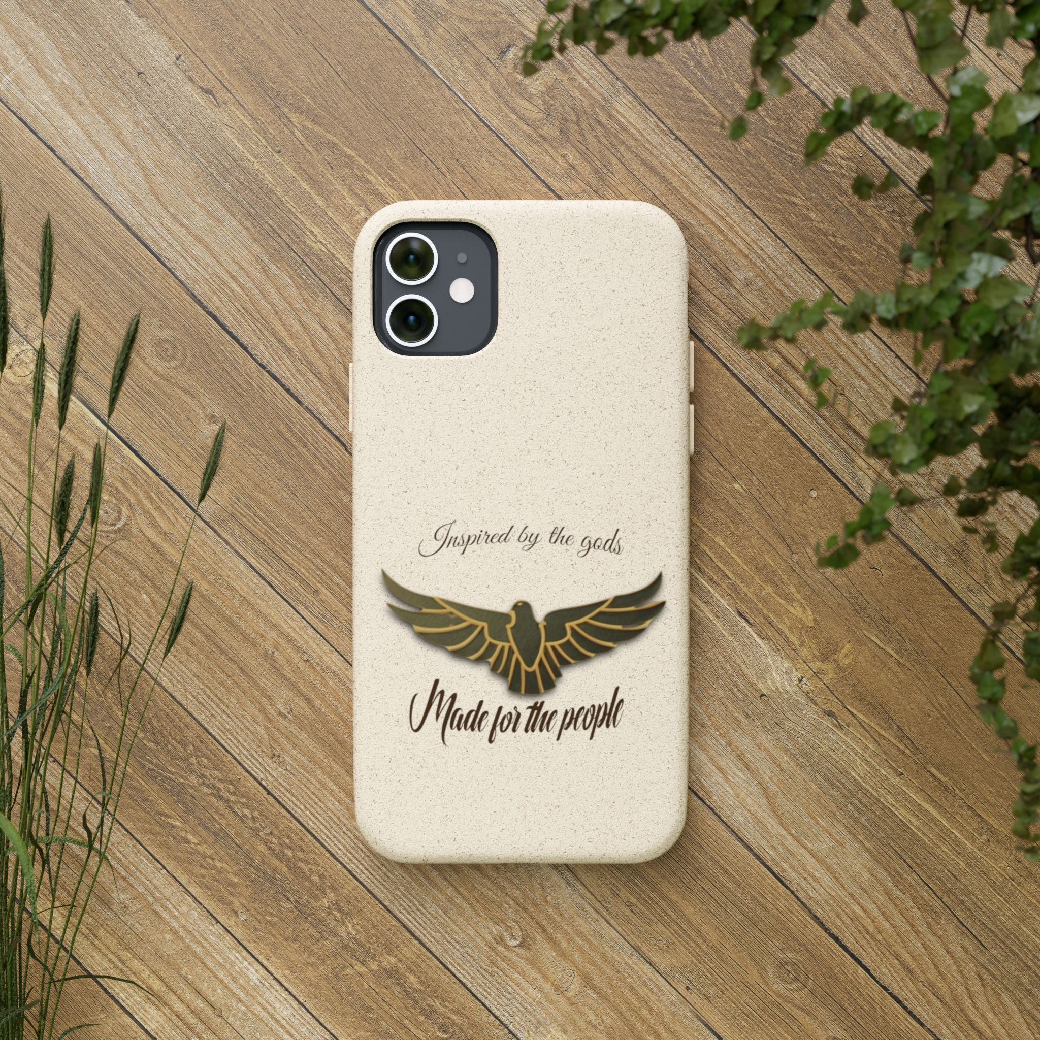 Biodegradable iPhone case.