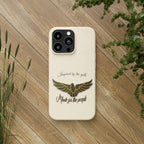 Biodegradable iPhone case.