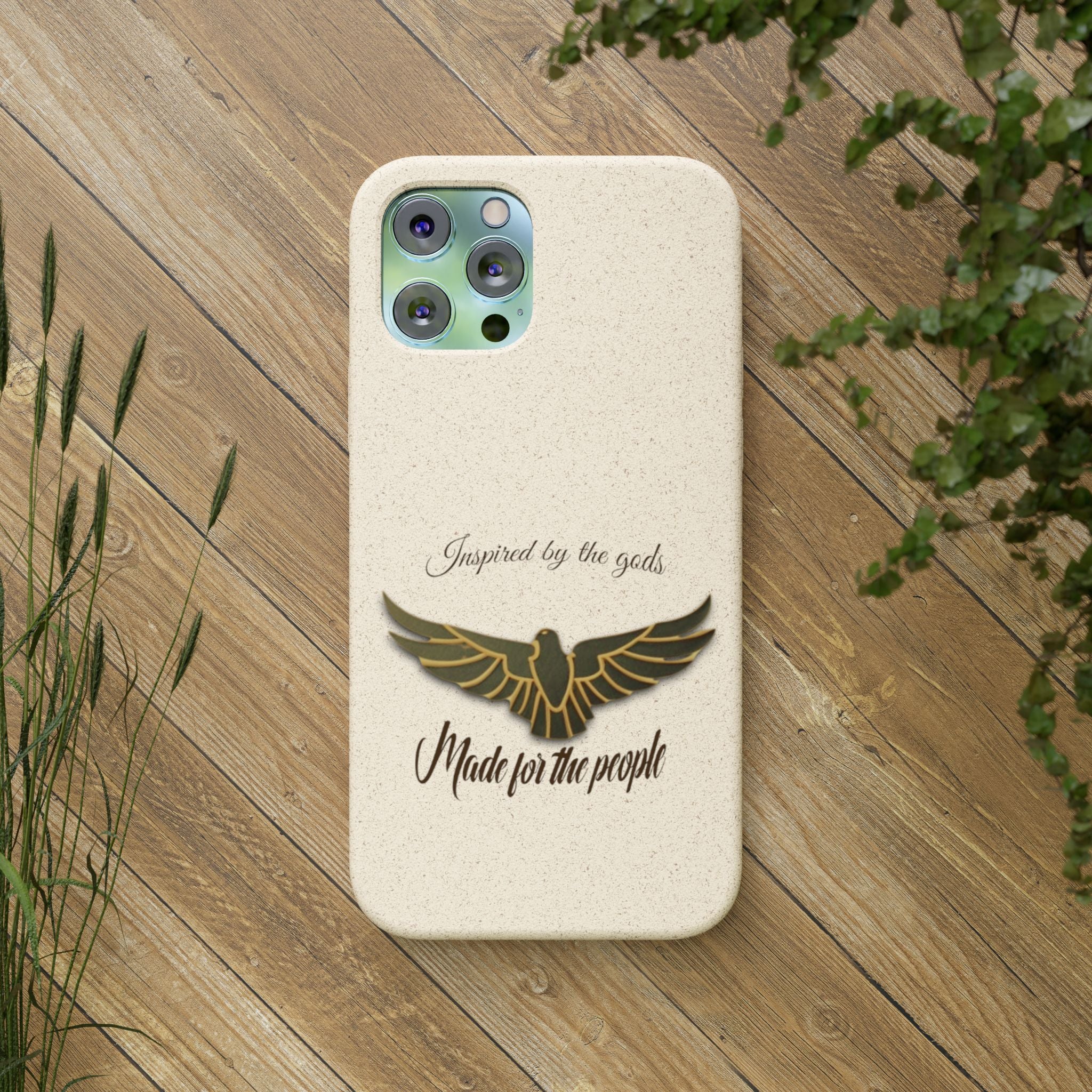 Biodegradable iPhone case.