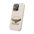 Biodegradable iPhone case.